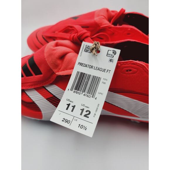 Size 11 Adidas Soccer Cleats Predator League FT FG Men\'s ID1319 Shoes NWT